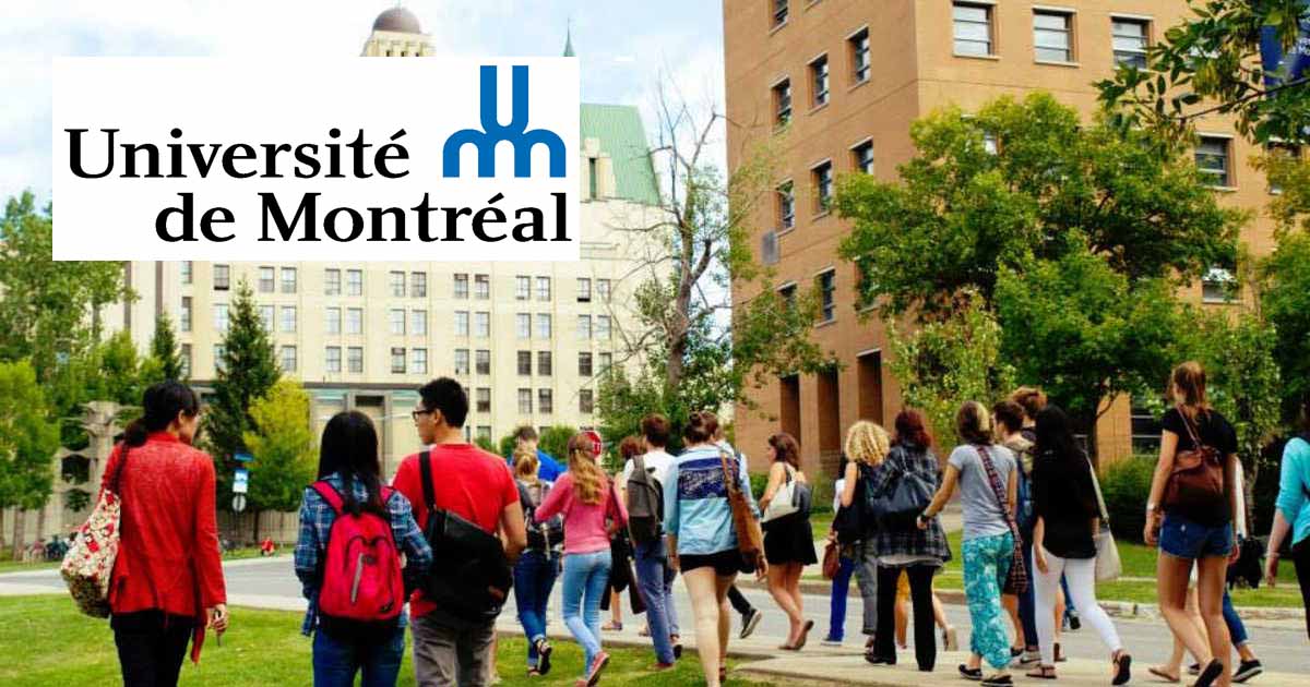 International Student Scholarship at University of Montreal, Canada