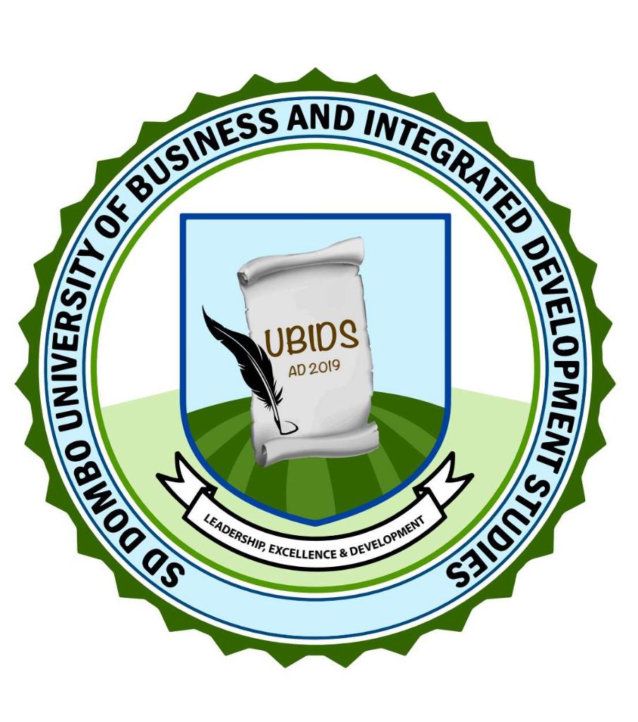 Master's Programme Offered at UBIDS
