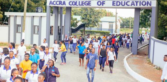 Accra College of Education Entry Requirements for 2022/2023 Academic Year