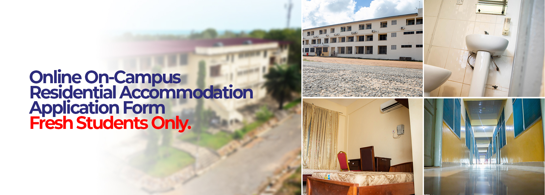 UEW Campus Residential Accommodation Form for 2022/2023